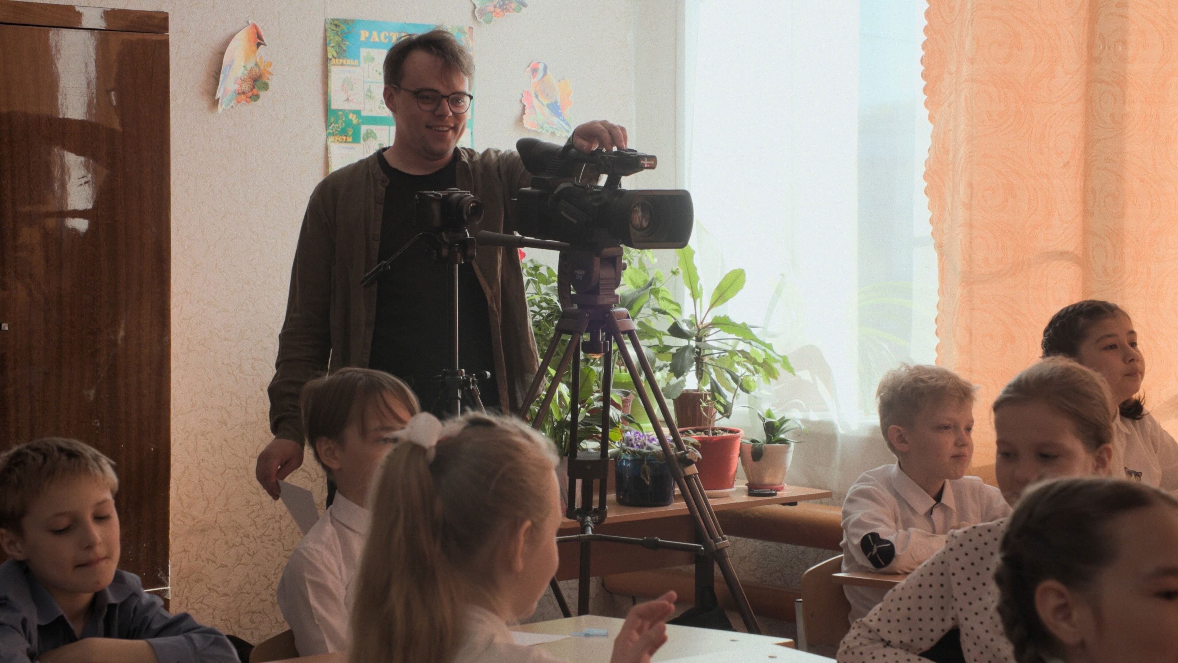 Mr. Nobody Against Putin backdrop