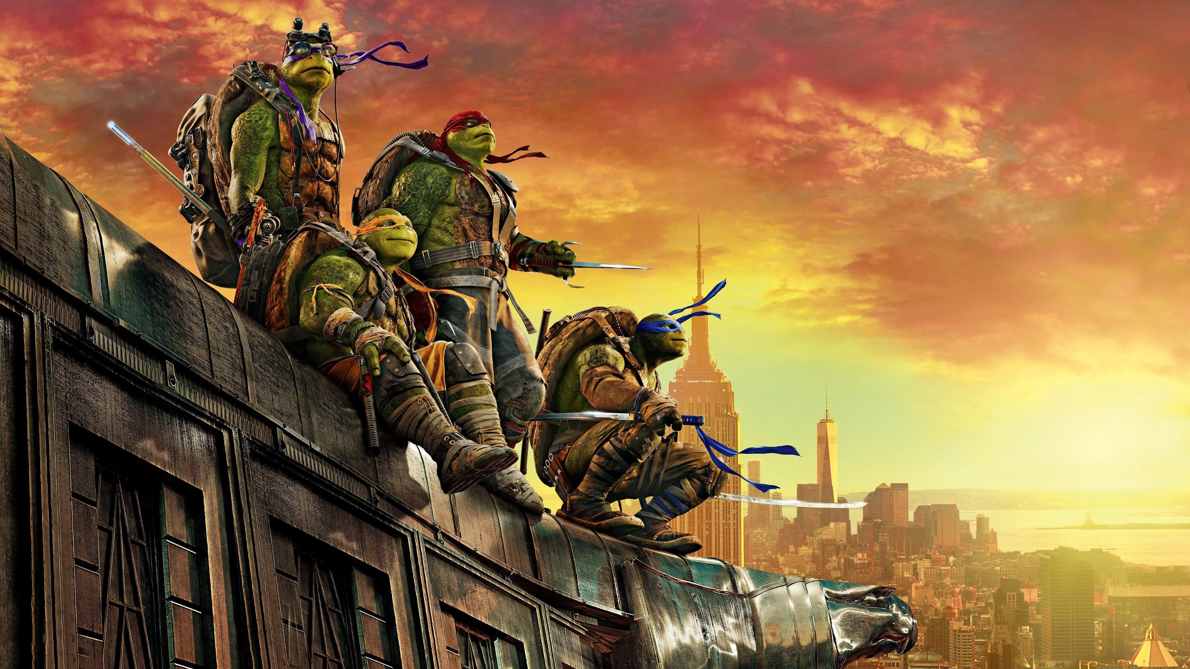 Teenage Mutant Ninja Turtles: Out of the Shadows backdrop