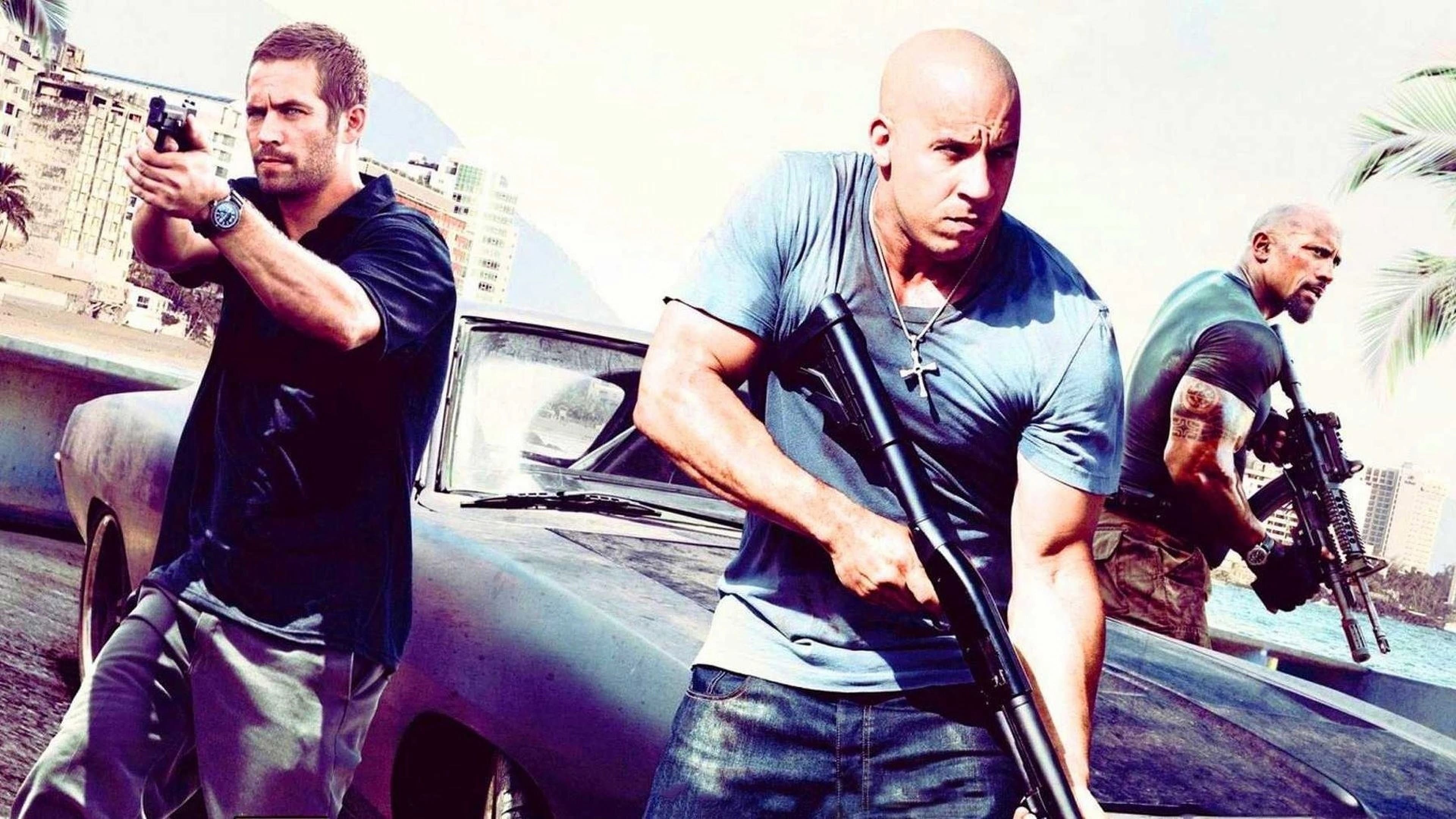 Fast Five backdrop