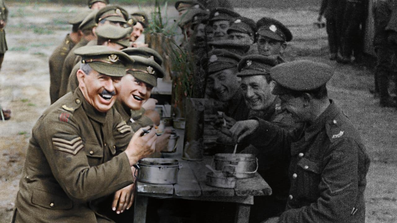 They Shall Not Grow Old backdrop