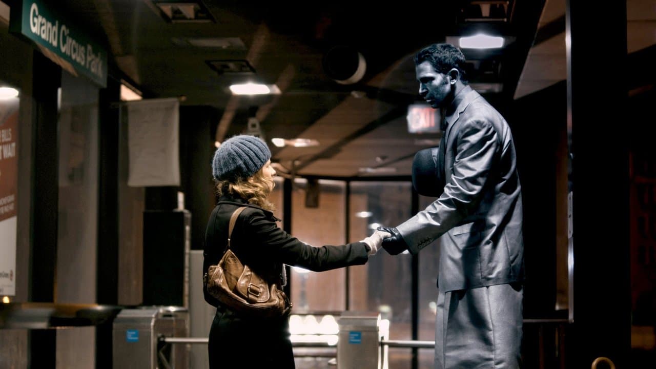 The Giant Mechanical Man backdrop