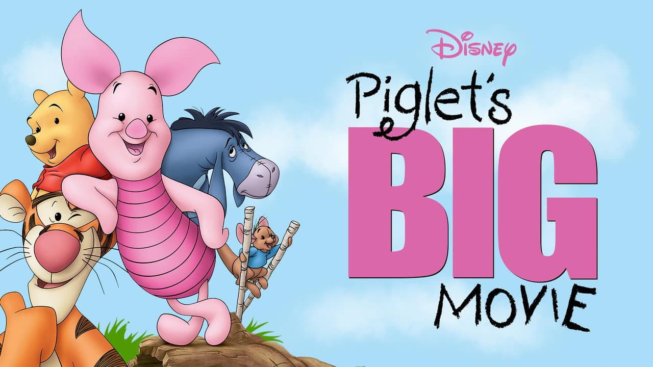 Piglet's Big Movie backdrop