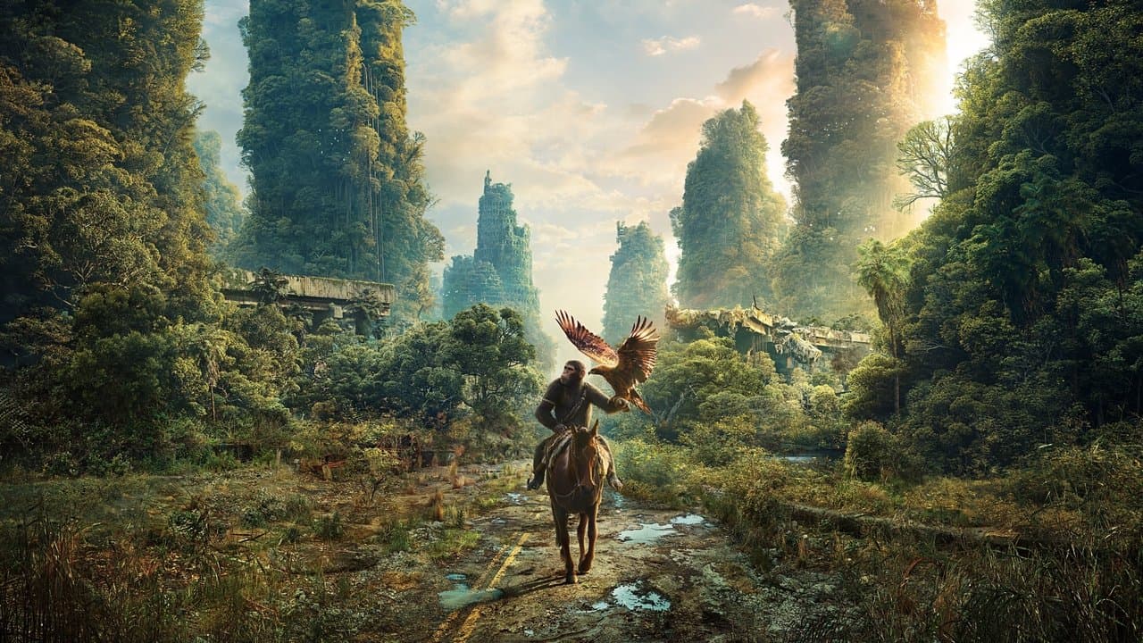 Kingdom of the Planet of the Apes backdrop