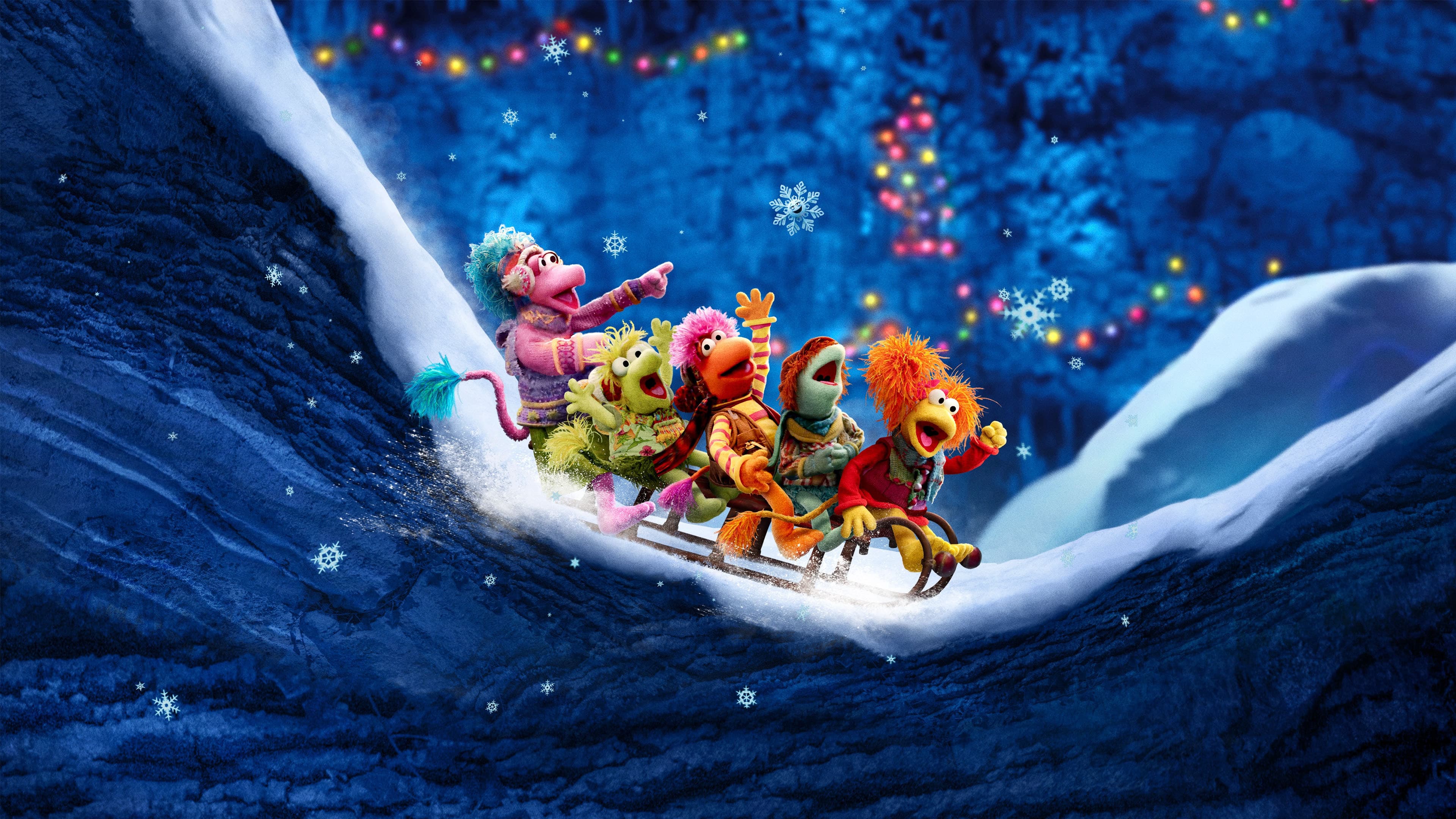 The First Snow of Fraggle Rock backdrop