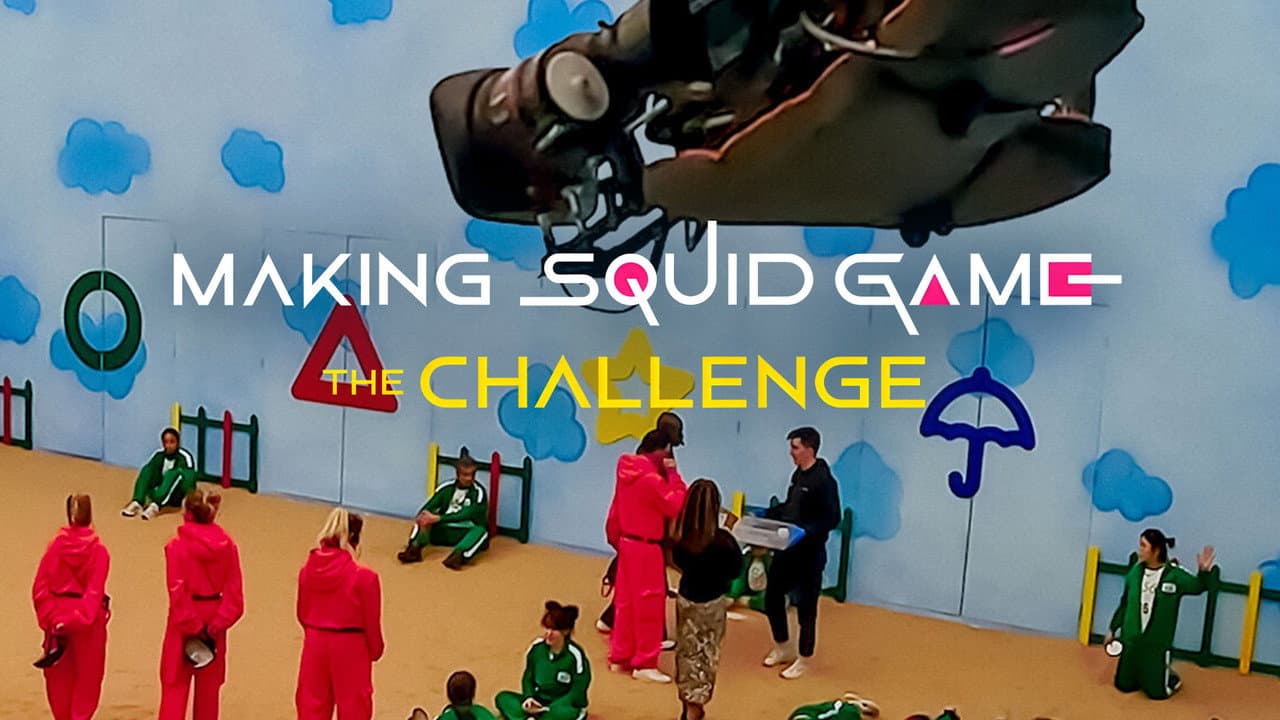 Making Squid Game: The Challenge backdrop