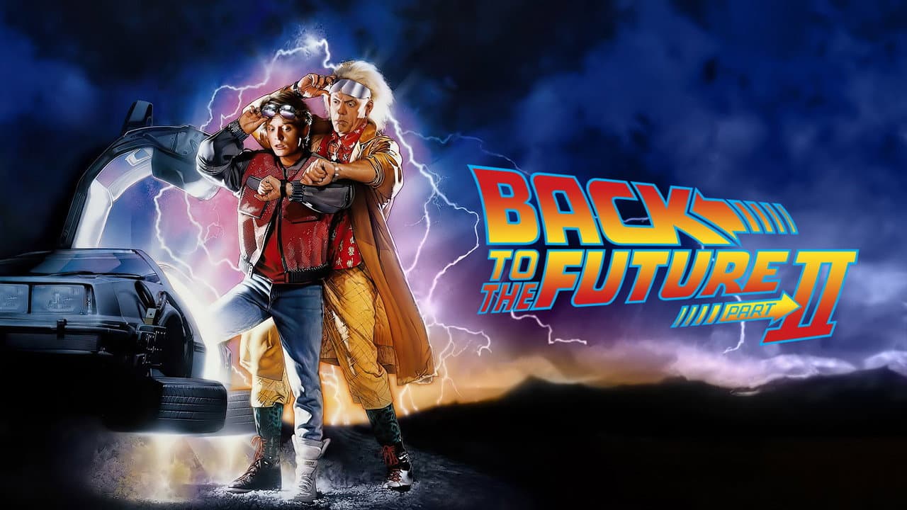 Back to the Future Part II backdrop