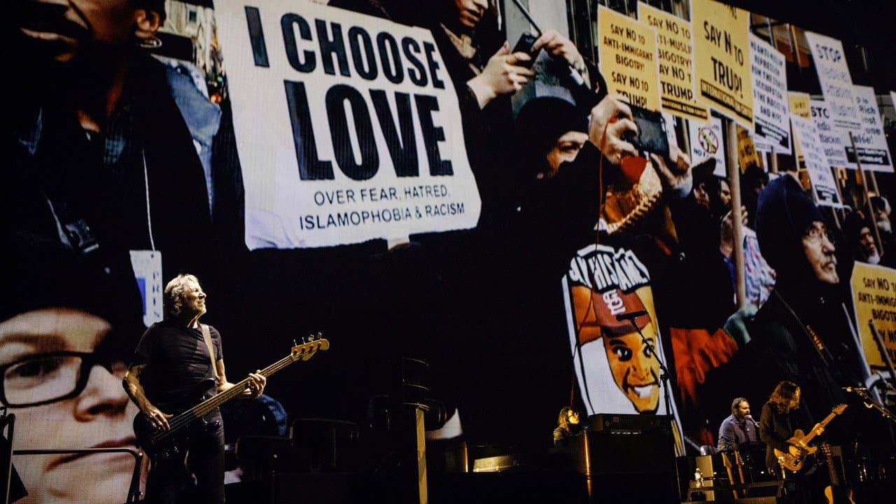 Roger Waters: Us + Them backdrop